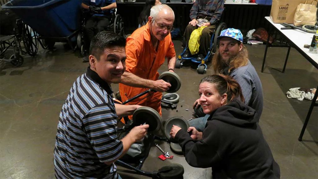 Whirlwind Wheelchair Project Homeless Connect